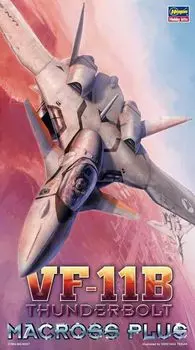 Hasegawa Macross Plus Thunderbolt scale plastic model 22 VF-11B 1/72