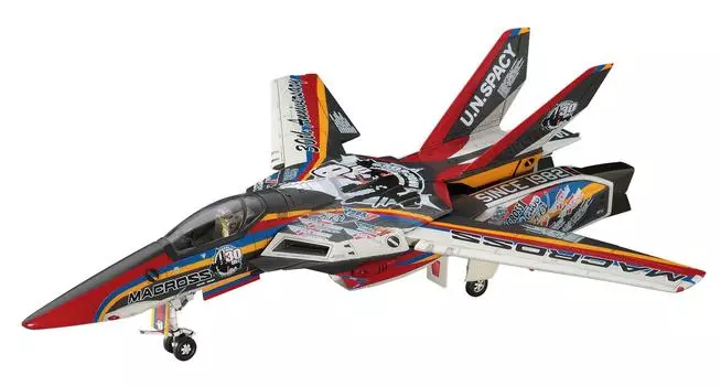 Hasegawa Macross Valkyrie Macross 30th Anniversary Painter Scale Plastic Model 65823 VF-1J 1/72