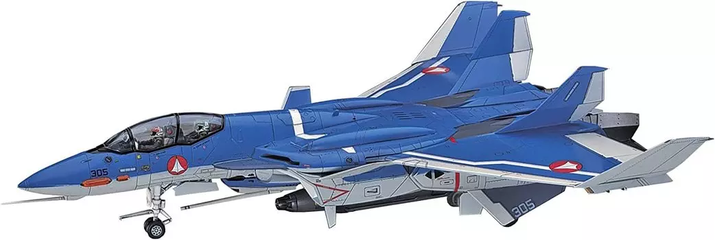 Hasegawa Macross Zero Delta Wing Двухместная модель из пластика 18 VF-0D 1/72