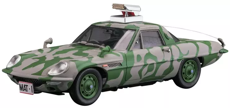 Hasegawa матовая камуфляжная окраска пусковой установки пластиковая модель SP562 с ракетой 1/24