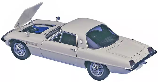 Hasegawa Mazda Cosmo Sport Супер Детализированная Пластиковая Модель CH46 1/24 белый