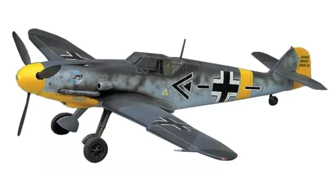 Хасегава Мессершмитт 1/48 BF109F-2
