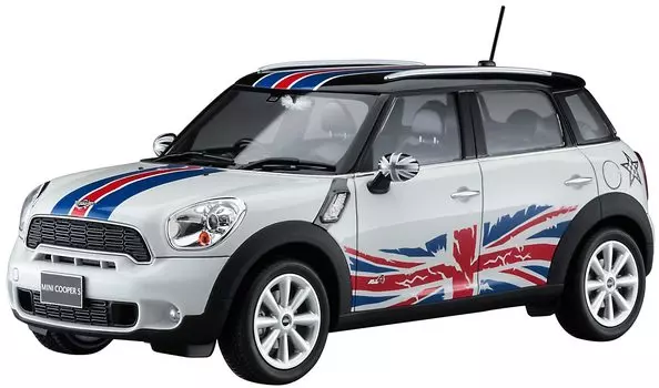 Hasegawa Mini Crossover Union Jack Part 2 Plastic Model 20532 1/24 белый