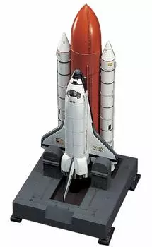 Hasegawa National Aeronautics and Space Administration Space Shuttle Orbiter Plastic Model 29 1/200 w/Booster