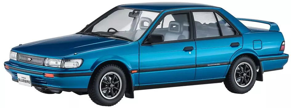 Hasegawa Nissan Bluebird Sedan SSS Atesa Limited Early Period Spoiler Пластиковая модель 20562 1/24 4-дверный (Тип U12) с багажником