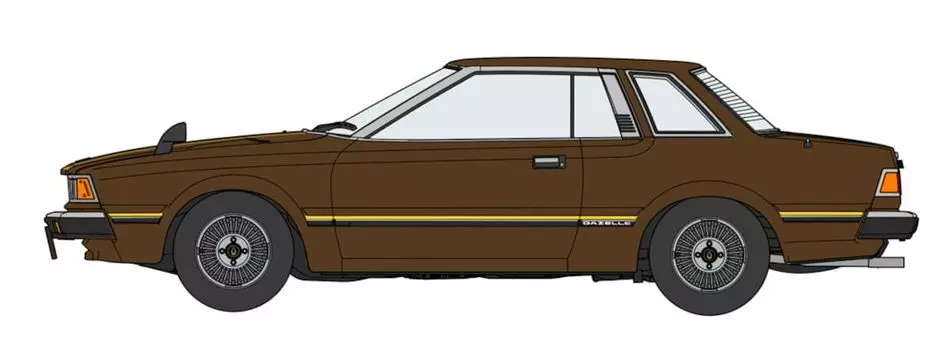 Hasegawa Nissan Gazelle Early Type HT 1979 Пластиковая модель 20731 1/24 (С110) 2000XE-II (Машина)