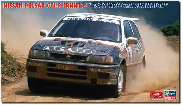 Hasegawa Nissan Pulsar 1992 WRC Champion Пластиковая модель 20676 1/24 GTI-R (РНН14) Гр.Н