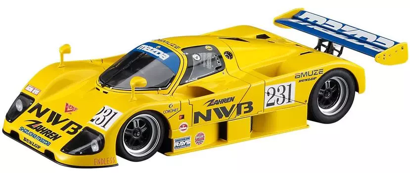 Hasegawa NWB Mazda 767B 1991 JSPC Тестовая машина Пластиковая модель 20632 1/24