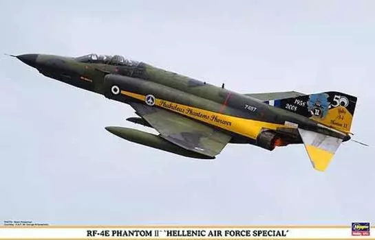 Hasegawa Phantom 2 Греческие ВВС Специальный 1/48 RF-4E