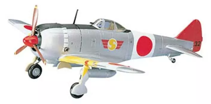 Hasegawa японская армия Nakajima Тип 2 одноместный истребитель Shoki пластиковая модель A2 1/72