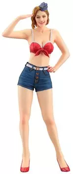 Hasegawa Real Figure Collection Pinup Girl неокрашенный набор из смолы SP507 1/12 № 12
