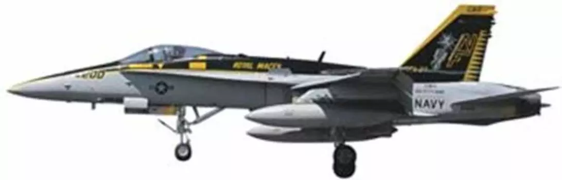 Hasegawa Royal Maces History 2 набор самолетов 1/72 F/A-18C&F/A-18E VFA-27