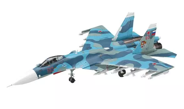 Hasegawa Русский ВМФ Flanker D Пластиковая модель E35 1/72 Су-33