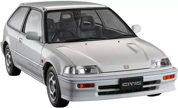 Hasegawa Scale Honda Civic Si Plastic Model Kit 20770 1/24 (EF3) (1987) (Car)
