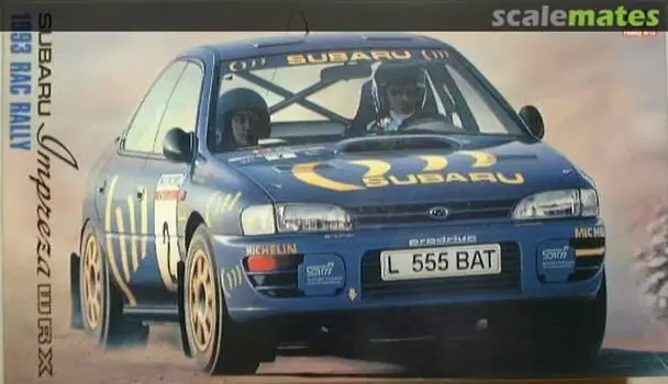 Хасегава Subaru Impreza 1993 RAC Ралли 1/24 #CR17