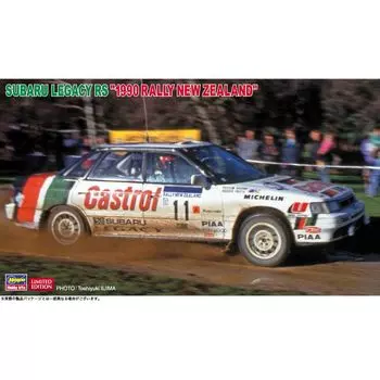 Hasegawa Subaru Legacy RS 1990 Rally New Zealand Пластиковая модель 20636 1/24