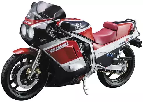 Hasegawa Suzuki Цветная пластиковая модель 21741 1/12 GSX-R750 (грамм) (GR71G) Красно синий