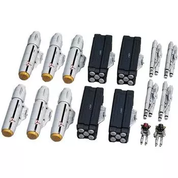 Hasegawa The Super Dimension Fortress Macross/The Super Dimension Fortress Macross Do You Remember Love VF-1 Valkyrie Weapon Set 1/72 Scale Plastic Mo