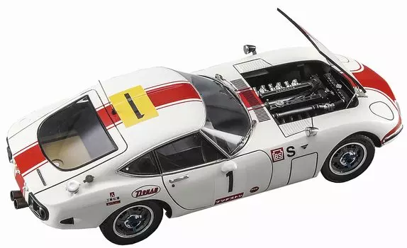 Hasegawa Toyota 2000GT 1967 Fuji 24-часовая гонка на выносливость, пластиковая модель CH53 1/24