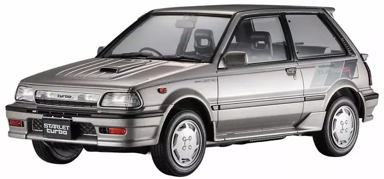 Hasegawa Toyota Starlet EP71 Turbo S Late Model Super Limited Пластиковая модель 20473 1/24 (3 двери) белый