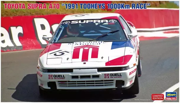 Hasegawa Toyota Supra Turbo A70 1991 Toohes 1000km Race Пластиковая модель 20612 1/24