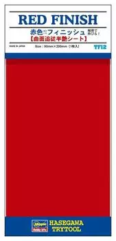 Hasegawa Tri Tool TF12 Red Finish Finish Semi-Gloss