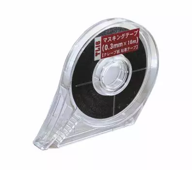 Hasegawa Try Tool Малярная лента x 16м Клейкая лента из гофрированной бумаги Пластиковый инструмент для моделирования TL16 0,3 мм