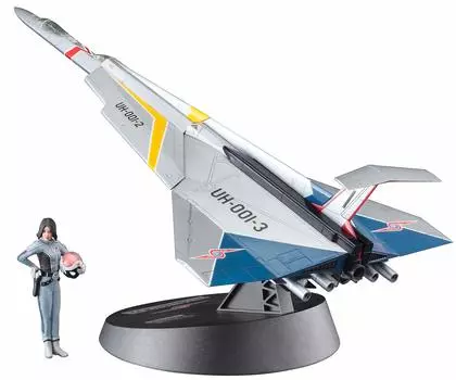 Hasegawa Ultra Hawk 1 member figure scale resin figure plastic model SP391 No. w/Annu 1/144 &