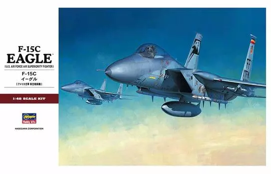 Hasegawa US Air Force Eagle Plastic Model PT49 1/48 F-15C