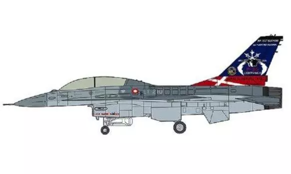 Hasegawa US Air Force Fighting Falcon JSF Test Support Plastic Model 02095 1/72 F-16BM