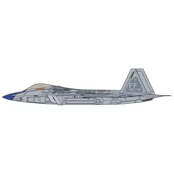 Hasegawa ВВС США Raptor Bluenose Detail Up Version Пластиковая модель SP493 1/48 F-22