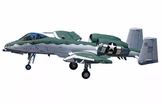 Hasegawa ВВС США Thunderbolt II 355FW специальная маркировка пластиковая модель 02333 1/72 A-10C