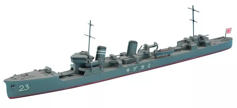 Hasegawa Waterline Series Japanese Navy Destroyer Mikazuki Plastic Model 417 1/700