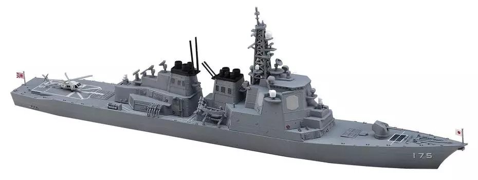 Hasegawa Waterline Series Морские силы Aegis Эсминец Myoko Пластиковая модель 029 1/700 Самооборона
