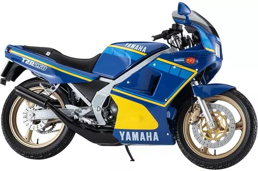 Hasegawa Yamaha TZR250 Faraway Blue Пластиковая модель 21737 1/12 (1КТ)