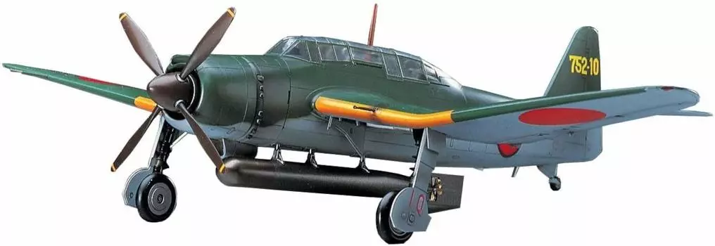 Hasegawa Японский военно-морской флот Aichi B7A2 Авианосец ударный самолет Ryusei Kai Пластиковая модель JT49 1/48