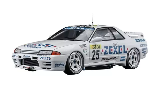 Hasegawa ZEXEL Skyline 1991 Spa 24 Hour Race Plastic Model 20565 1/24 (Skyline GT-R [BNR32 Gr.A Specification] Winner)