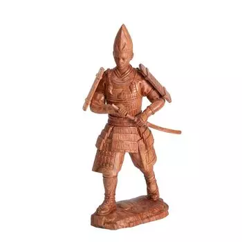 HASEL Сэнгоку Бусё Деревянная фигурка Нагамаса Асаи Кивами коричневый