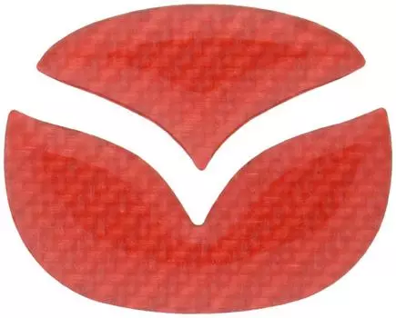 HASEPRO Carbon Steering Mazda 3 Roadster ND5 [Magical NEO] (For Emblem) (Red) NESM-3R