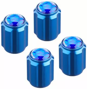 HASEPRO CAV-2B Магический Карбон Колпачок Воздушного Клапана, Синий/Синий, 4 Штуки