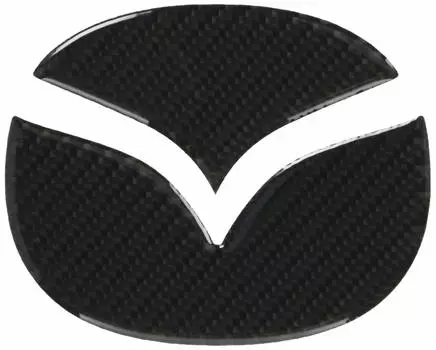 HASEPRO Карбоновый передний бампер Mazda 5 [Magical NEO] (для эмблемы) CX-3 DA5FW/AW (черный) НЕМ-5