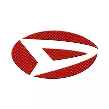 HASEPRO Magical Carbon Daihatsu Move L150S CED5R [Rear Emblem] (Red) / Mid-term