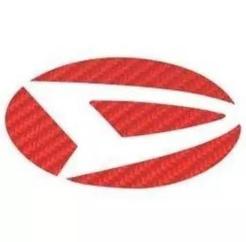 HASEPRO Magical Carbon Daihatsu Move L150S Late CED6R [Задняя эмблема] (красный) /