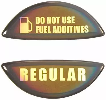 HASEPRO Magical Carbon Fuel Cap [Hologram Emblem] (Black) Mazda/Suzuki (Regular) HOFER-3