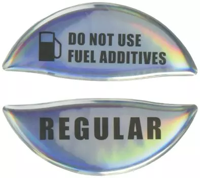 HASEPRO Magical Carbon Fuel Cap Nissan [Hologram Emblem] (White) (Regular) HOFER-2WH