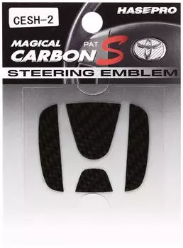 HASEPRO Magical Carbon Honda [Эмблема рулевого управления] (черный) Одиссея/N-BOX/CR-Z CESH-2