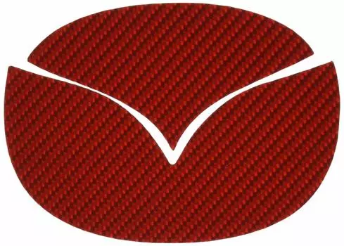 HASEPRO Magical Carbon Mazda CEM8R [Rear Emblem] (Red) CX-7