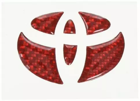 HASEPRO Magical Carbon NEO Toyota 1 [Эмблема рулевого управления] (красный) Аква/Альфард/Веллфайр NEST-1R