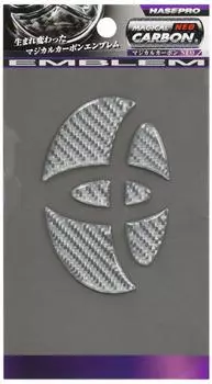 HASEPRO Magical Carbon NEO Toyota 86 FJ Cruiser Mark X Passo NET7S [Задняя/передняя эмблема] (Серебряный) / / /