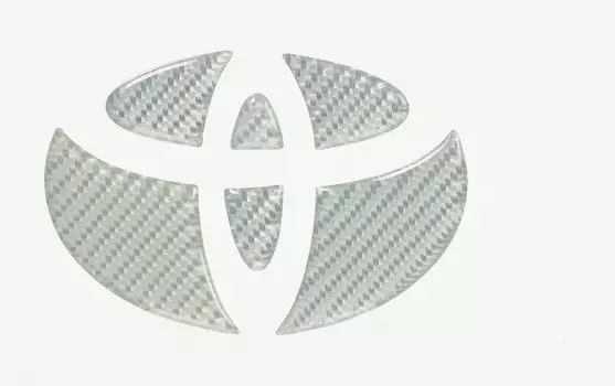 HASEPRO Magical Carbon NEO Toyota Aqua ist iQ NET4S [Задняя эмблема] (Серебряный) //